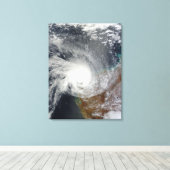 Toile Cyclone tropical Carlos (Insitu (Plancher de Bois))