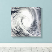 Toile Cyclone tropical Dianne 2 (Insitu (Plancher de Bois))