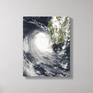 Toile Cyclone tropical Favio outre du Madagascar
