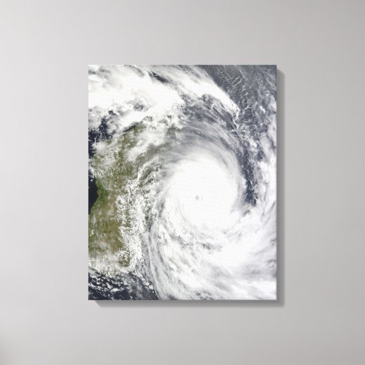 Toile Cyclone tropical Gael au large de Madagascar 2 (Recto)