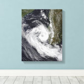 Toile Cyclone tropical Izilda (Insitu (Plancher de Bois))