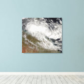 Toile Cyclone tropical Olga sur le nord-est de l'Austral (Insitu (Plancher de Bois))