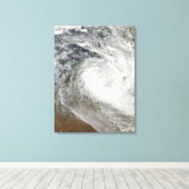 Toile Cyclone tropical Paul sur Australie 2 (Insitu (Plancher de Bois))