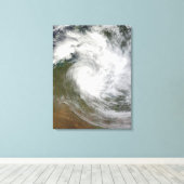 Toile Cyclone tropical Paul sur l'Australie (Insitu (Plancher de Bois))