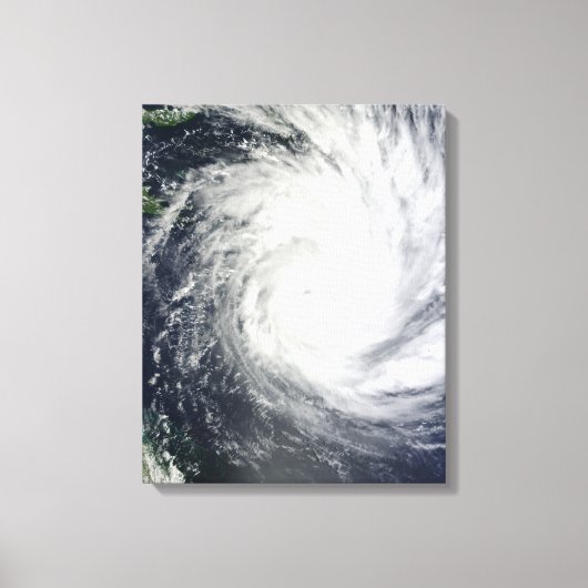 Toile Cyclone tropical Yasi (Recto)