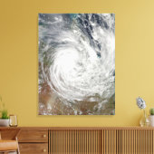 Toile Cyclone tropical Yasi sur l'Australie 2 (Insitu(Salon))