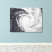 Toile Cyclone Zoe dans l'océan Pacifique Sud (Insitu (Plancher de Bois))