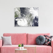 Toile Cyclones tropicaux Eric et Fanele (Insitu(Salon))