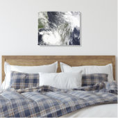 Toile Cyclones tropicaux Eric et Fanele (Insitu(Chambre))