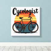 Toile Cycologiste : Energetic Biker Tee - pour le cyclis (Insitu (Plancher de Bois))