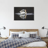 Toile Cygne et réflexions (Insitu(Chambre))