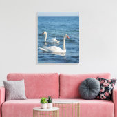 Toile Cygnus cygne blanc (Insitu(Salon))