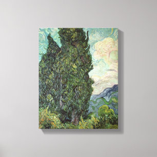 Toile Cyprès de Vincent van Gogh , 1889