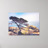 Toile Cypress par la mer (Recto)
