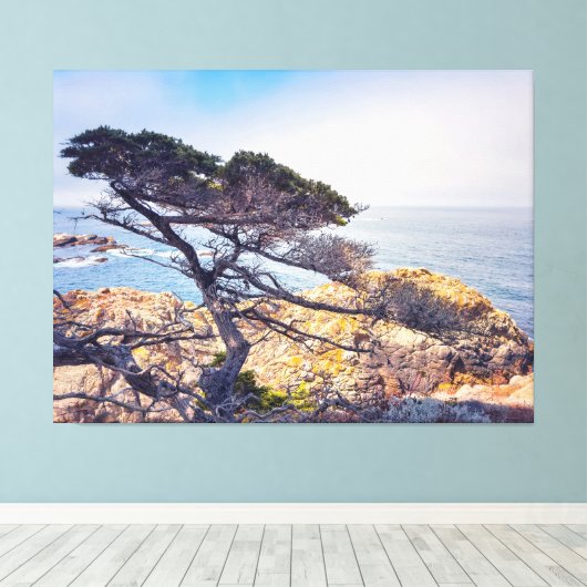Toile Cypress par la mer (Insitu (Plancher de Bois))