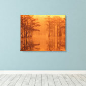 Toile Cypress Trees Parc d'état George Smith (Insitu (Plancher de Bois))