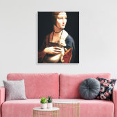 Toile Da Vinci - La Dame avec l'Ermine (Insitu(Salon))
