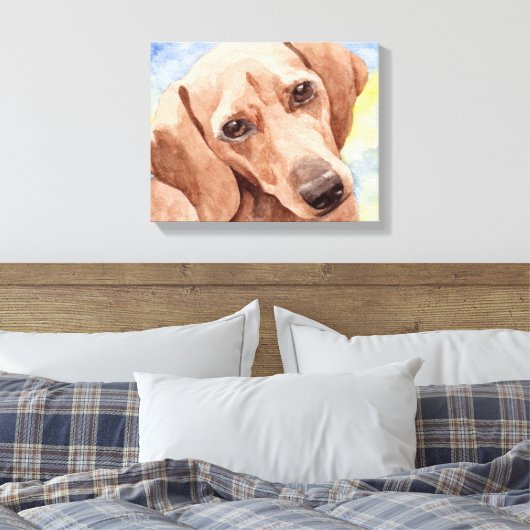 Toile Dachshund (Insitu(Chambre))