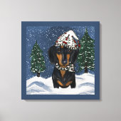 Toile Dachshund (Recto)