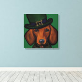 TOILE DACHSHUND (Insitu (Plancher de Bois))