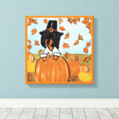 Toile Dachshund (Insitu (Plancher de Bois))
