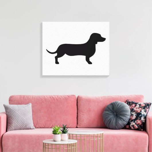 Toile Dachshund (Insitu(Salon))