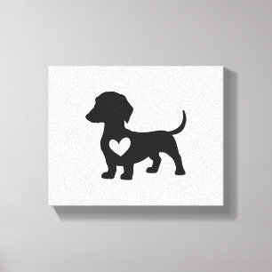 Toile Dachshund     