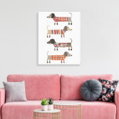 Toile Dachshund Chien Saucisse (Insitu(Salon))