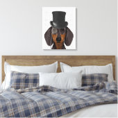 Toile Dachshund, Hound officiel et Casquette (Insitu(Chambre))
