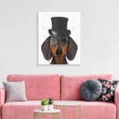 Toile Dachshund, Hound officiel et Casquette (Insitu(Salon))