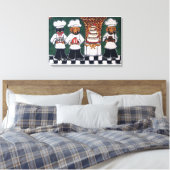 TOILE DACHSHUNDS CHEF FRANÇAIS (Insitu(Chambre))