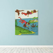 Toile Daedalus et Icarus, XVe siècle (Insitu (Plancher de Bois))