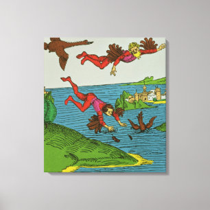 Toile Daedalus et Icarus, XVe siècle