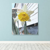 Toile Daffodil Portrait (Insitu (Plancher de Bois))