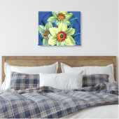 Toile "Daffodils - les joies du printemps" imprimé sur t (Insitu(Chambre))