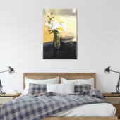 Toile Daffodique Stillife en Jaunes et Noir (Insitu(Chambre))