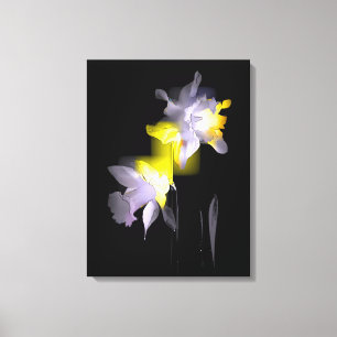 Toile Daffodiques cubes