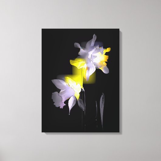 Toile Daffodiques cubes (Recto)
