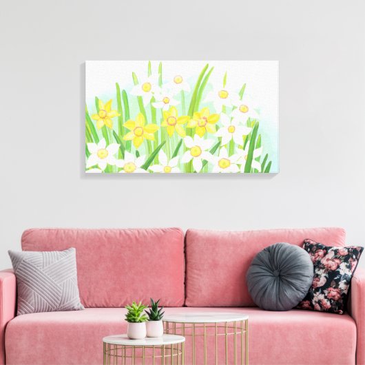 Toile Daffodiques de printemps (Insitu(Salon))