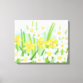 Toile Daffodiques de printemps (Recto)