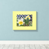 Toile Daffodiques jaunes (Insitu (Plancher de Bois))