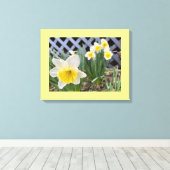 Toile Daffodiques jaunes (Insitu (Plancher de Bois))