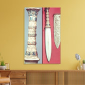 Toile Dagger d'or et gaine, Tutankhamon trésor, c.13 (Insitu(Salon))