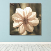 Toile Dahlia ensoleillé (Insitu (Plancher de Bois))