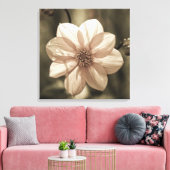 Toile Dahlia ensoleillé (Insitu(Salon))