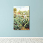 Toile Dahlias, 1896 (Insitu (Plancher de Bois))