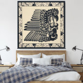 Toile d'aigle inca (Insitu(Chambre))