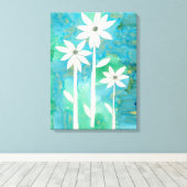Toile Dainty Daisies II (Insitu (Plancher de Bois))
