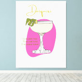 Toile Daiquiri Cocktail Art (Insitu (Plancher de Bois))