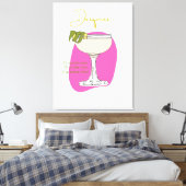 Toile Daiquiri Cocktail Art (Insitu(Chambre))